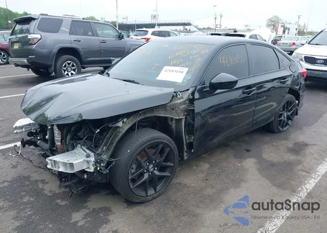 2022 Honda Civic Si Sedan from USA, damaged, VIN 2HGFE1E54NH476634